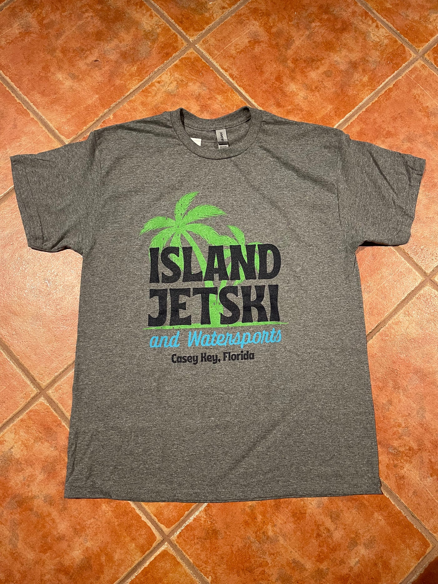 Island Jetski S/S Tee - grey